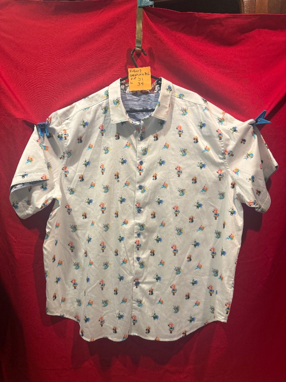 ROBERT GRAHAM 3XL SHIRT